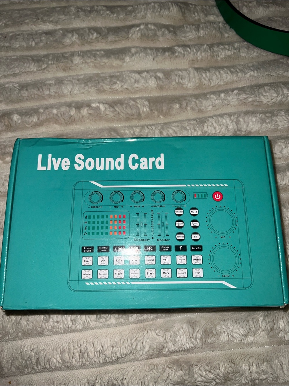 Live Sound Card Audio Mixer